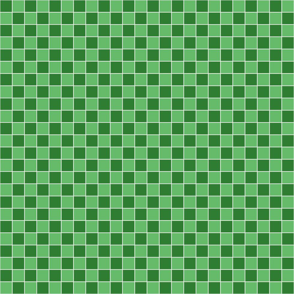 Light green tile background, Mosaic tile background, Tile background, Seamless pattern, Mosaic seamless pattern, Mosaic tiles texture or background. Bathroom wall tiles, swimming pool tiles. vector