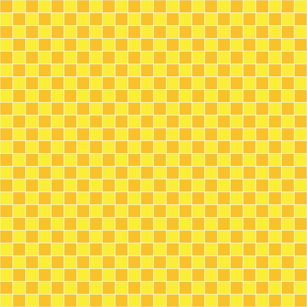 Yellow tile background, Mosaic tile background, Tile background, Seamless pattern, Mosaic seamless pattern, Mosaic tiles texture or background. Bathroom wall tiles, swimming pool tiles. vector