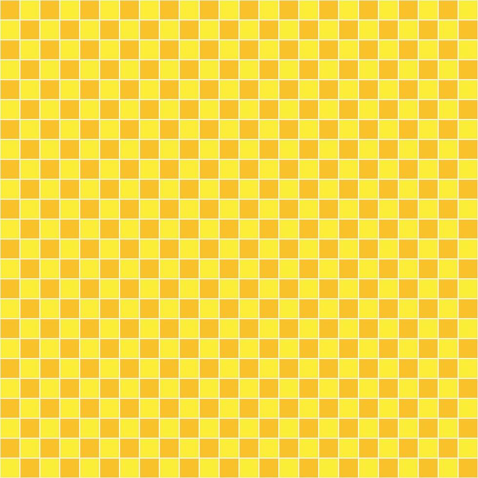 Yellow tile background, Mosaic tile background, Tile background, Seamless pattern, Mosaic seamless pattern, Mosaic tiles texture or background. Bathroom wall tiles, swimming pool tiles. vector