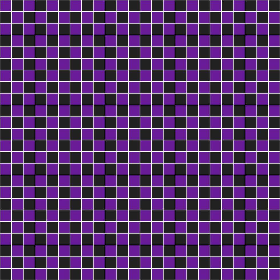 Purple and black tile background, Mosaic tile background, Tile background, Seamless pattern, Mosaic seamless pattern, Mosaic tiles texture or background. Bathroom wall tiles, swimming pool tiles. vector