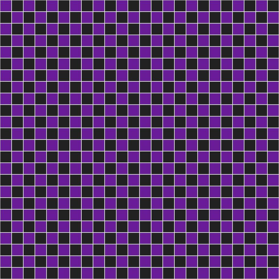 Purple and black tile background, Mosaic tile background, Tile background, Seamless pattern, Mosaic seamless pattern, Mosaic tiles texture or background. Bathroom wall tiles, swimming pool tiles. vector