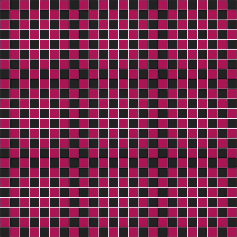 Pink and black tile background, Mosaic tile background, Tile background, Seamless pattern, Mosaic seamless pattern, Mosaic tiles texture or background. Bathroom wall tiles, swimming pool tiles. vector