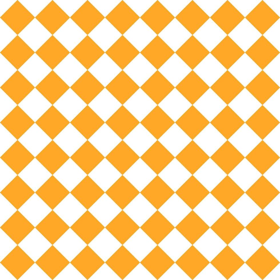 Orange checker pattern. checker seamless pattern vector. checker pattern. Decorative elements, floor tiles, wall tiles, bathroom tiles, swimming pool tiles. vector