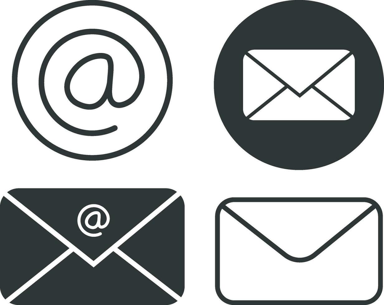 Email icon outline isolated background. Open envelope pictogram. Line letter symbol for website design, mobile app, ui. Vector illustration.