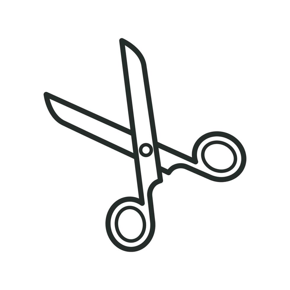 scissors icon vector design illustration cut symbol