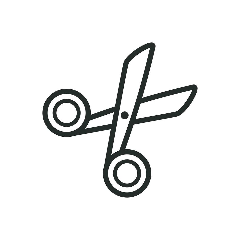 scissors icon vector design illustration cut symbol