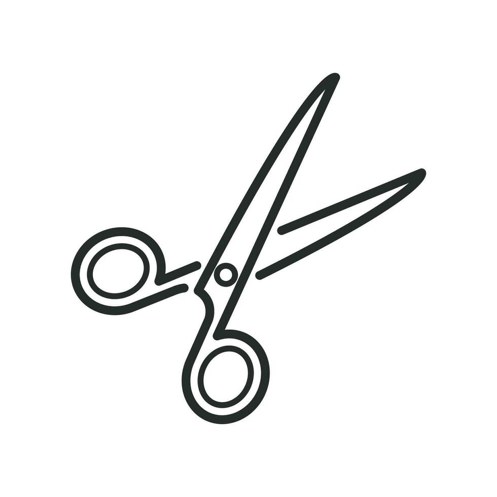 scissors icon vector design illustration cut symbol