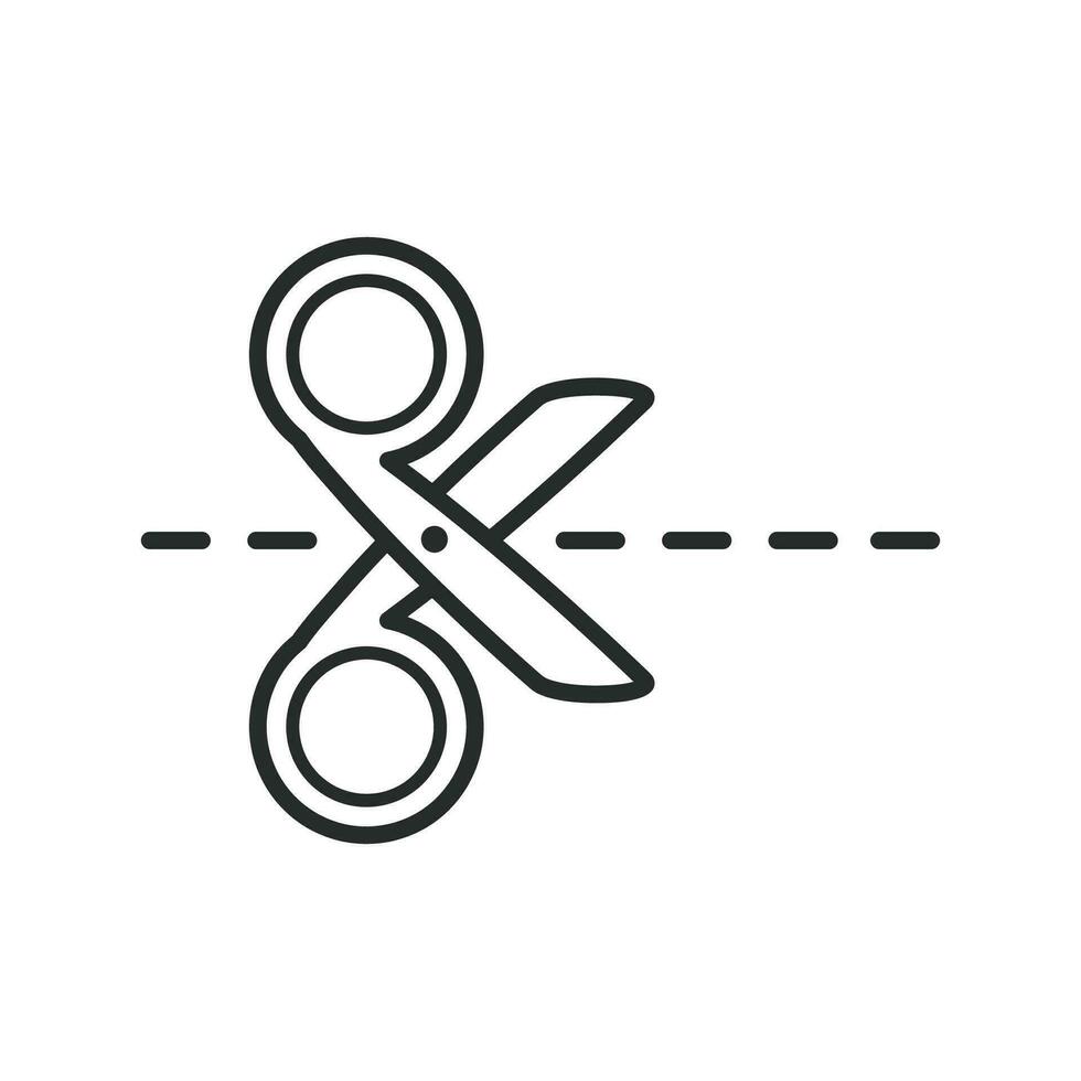 scissors icon vector design illustration cut symbol