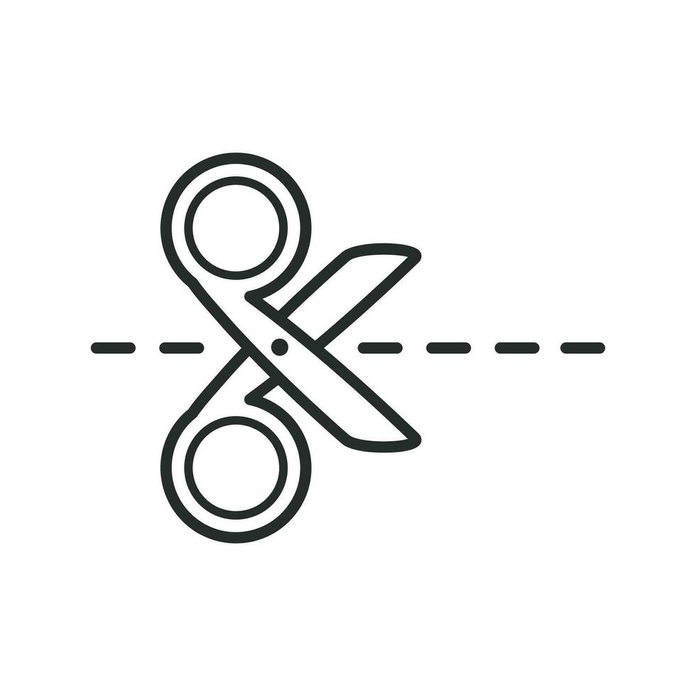 scissors icon vector design illustration cut symbol