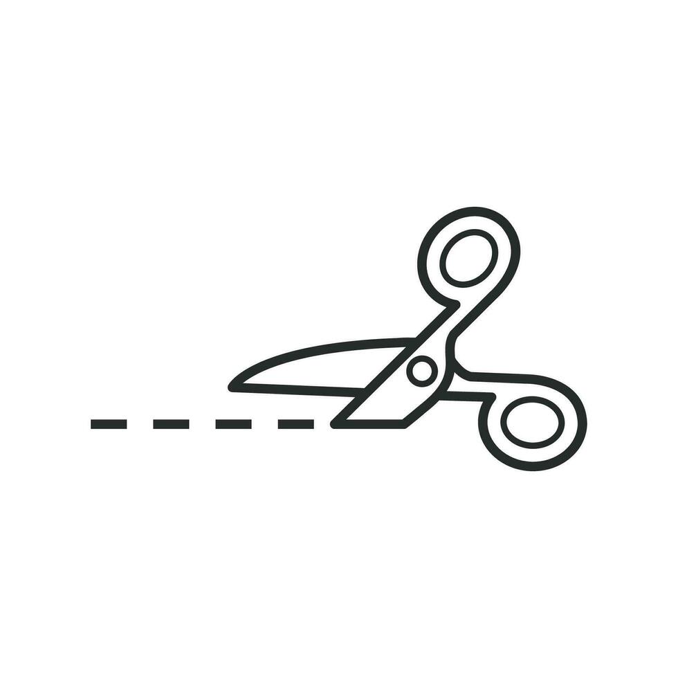 scissors icon vector design illustration cut symbol