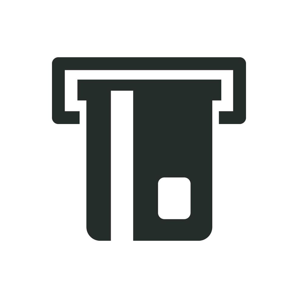 insert card, atm  icon vector design illustration atm business concept