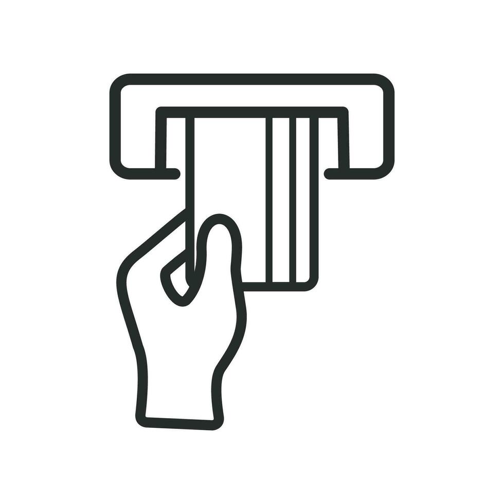 insert card, atm  icon vector design illustration atm business concept
