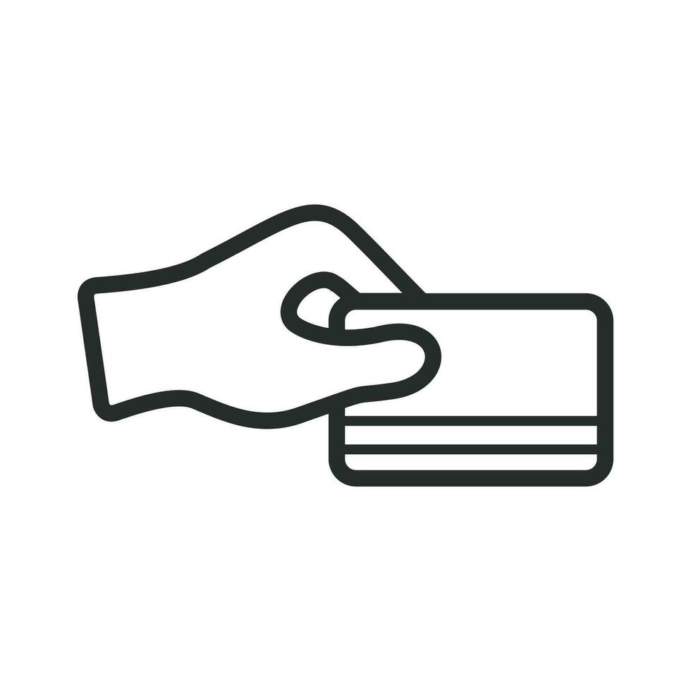 swipe card, atrm  vector design illustration card business concept