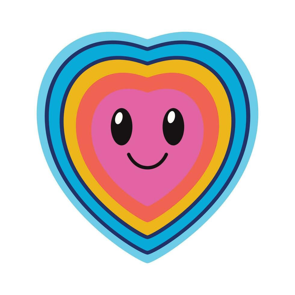 Heart vector icon design. Love day symbol flat icon.