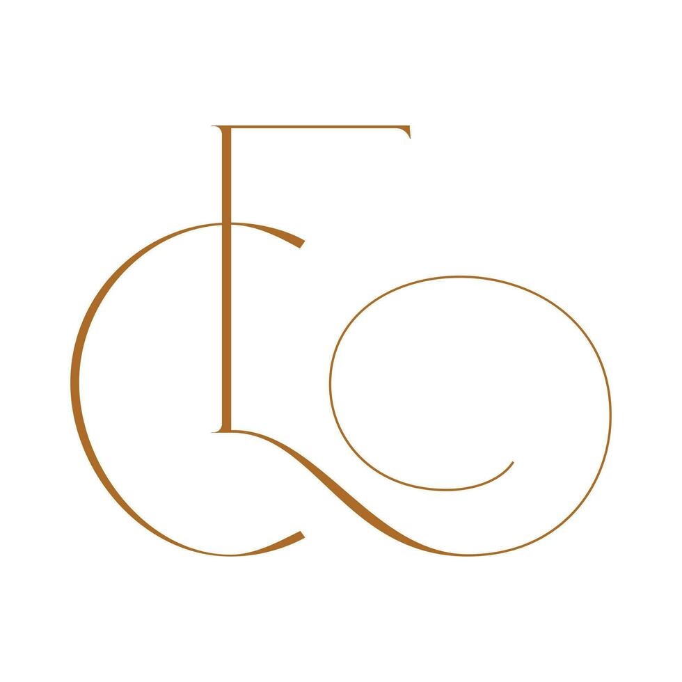 E and C vector icon initials design. EC or CE logo symbol.