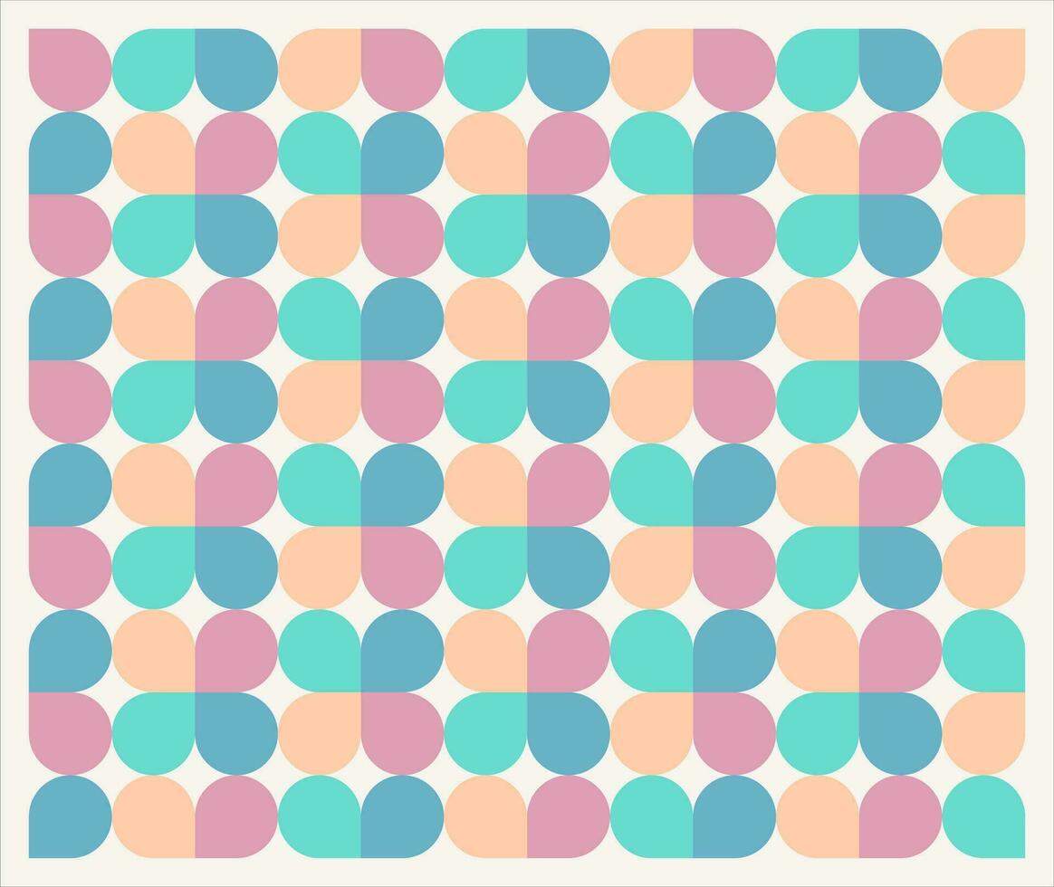 Retro Abstract Shapes for branding design packaging or print design vector
