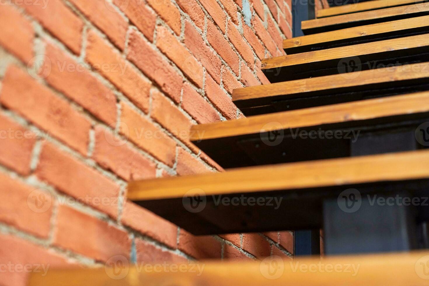 Stairs in loft apartment photo