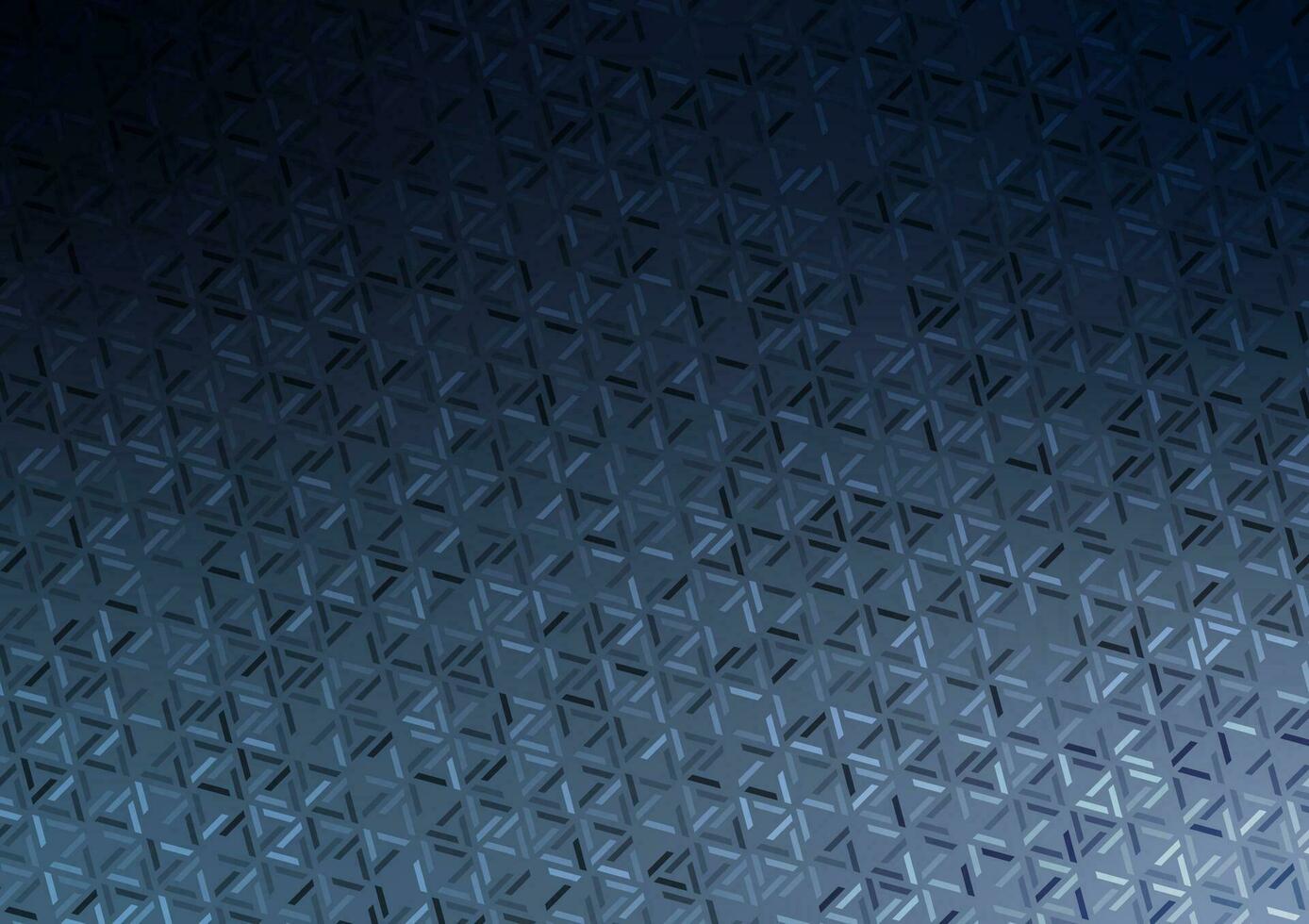Abstract dark blue gradient triangle line pattern background vector