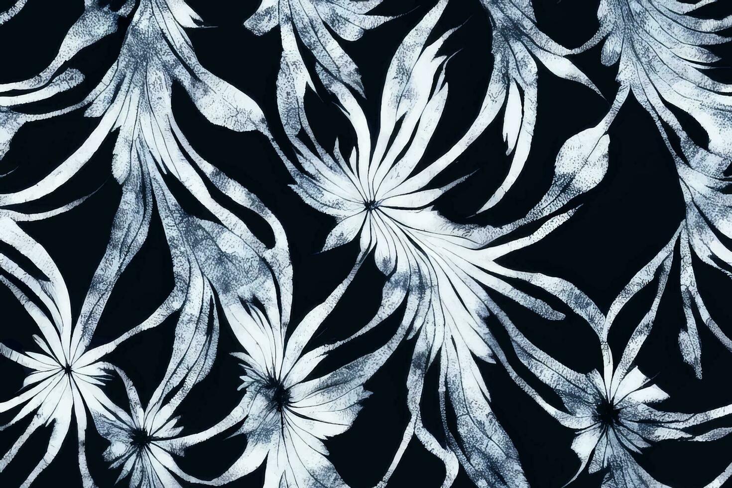 shibori bufanda tye morir batik resumen cepillo tinta espiral remolino tela circulo asiático diseño botánico geométrico repetir dibujo loseta vector verde marrón oscuro azul colores pintar retro , blanco negro florales