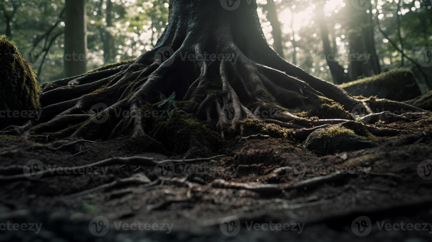 Tree Roots aesthetic photo