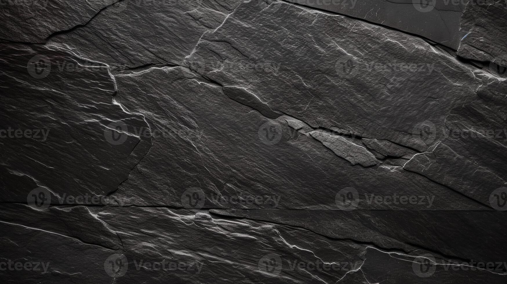 Black Slate Background AI Generated photo