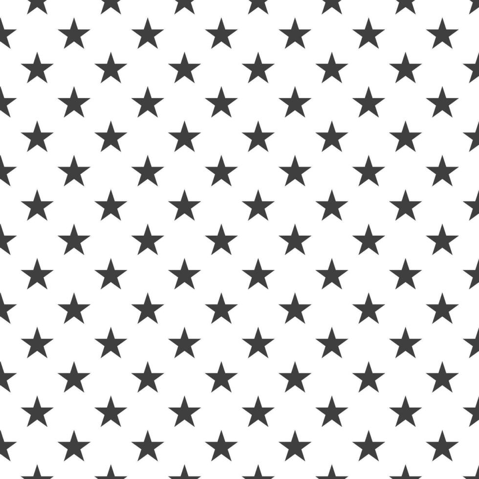 negro blanco estrellas sin costura modelo vector antecedentes fondo de pantalla