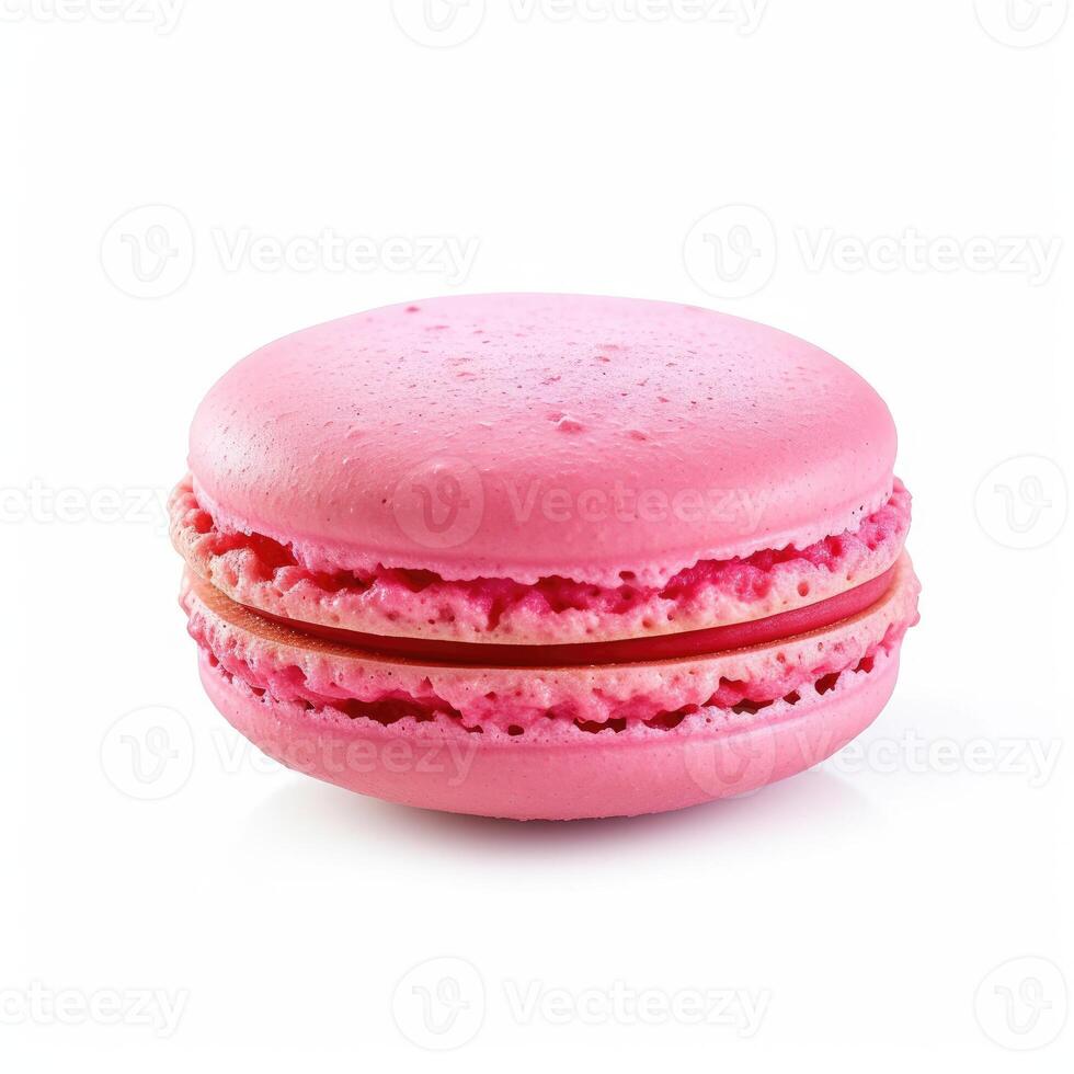 Macaroon Isolated on White Background photo