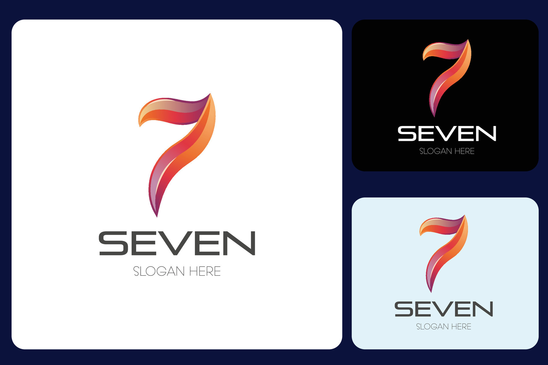 Seven Number Logo Design Template 26511201 Vector Art At Vecteezy Seven Number Logo Design Template 26511201 Vector Art At Vecteezy