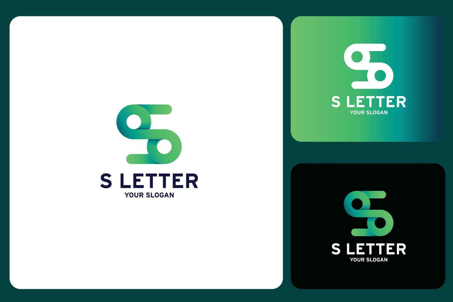 plantilla de diseño de logotipo de letra s vector