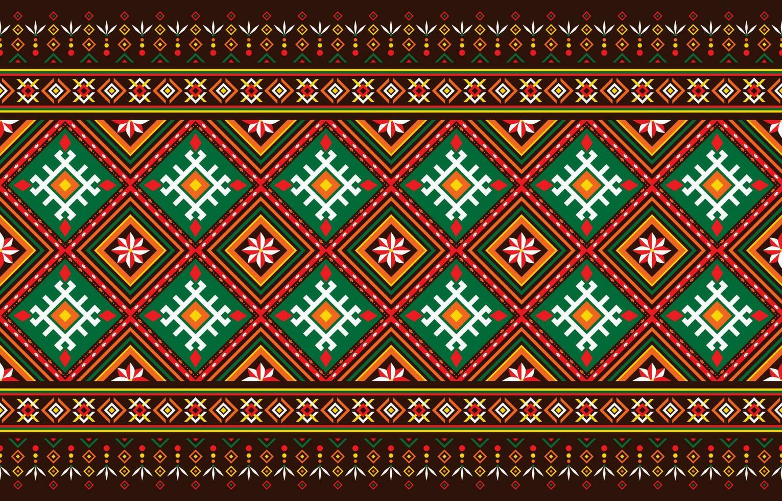 Abstract ethnic geometric pattern background design wallpaper, Indian border. traditional print vector. vector