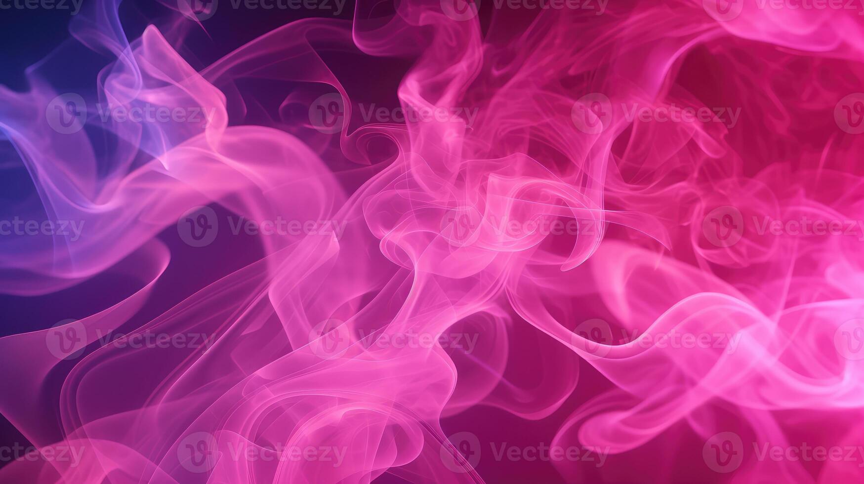 Neon Pink Smoke Background AI Generated photo