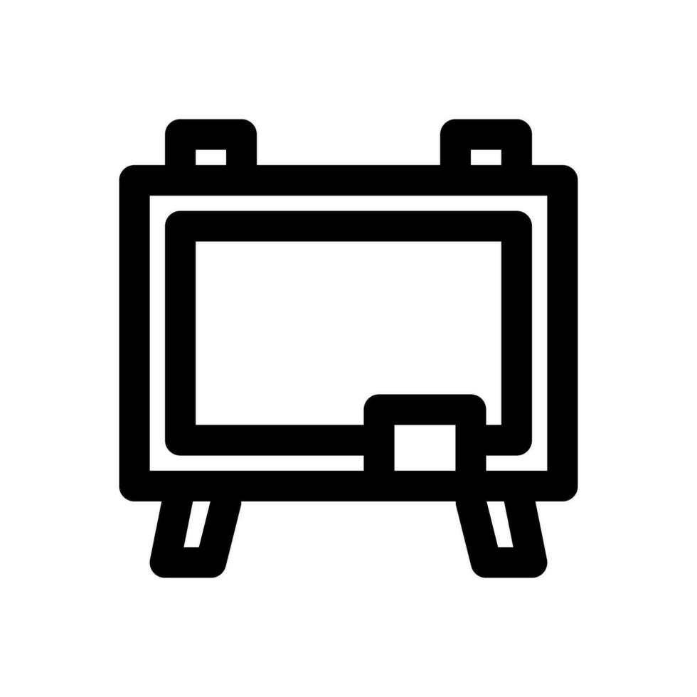 whiteboard university icon element design vector