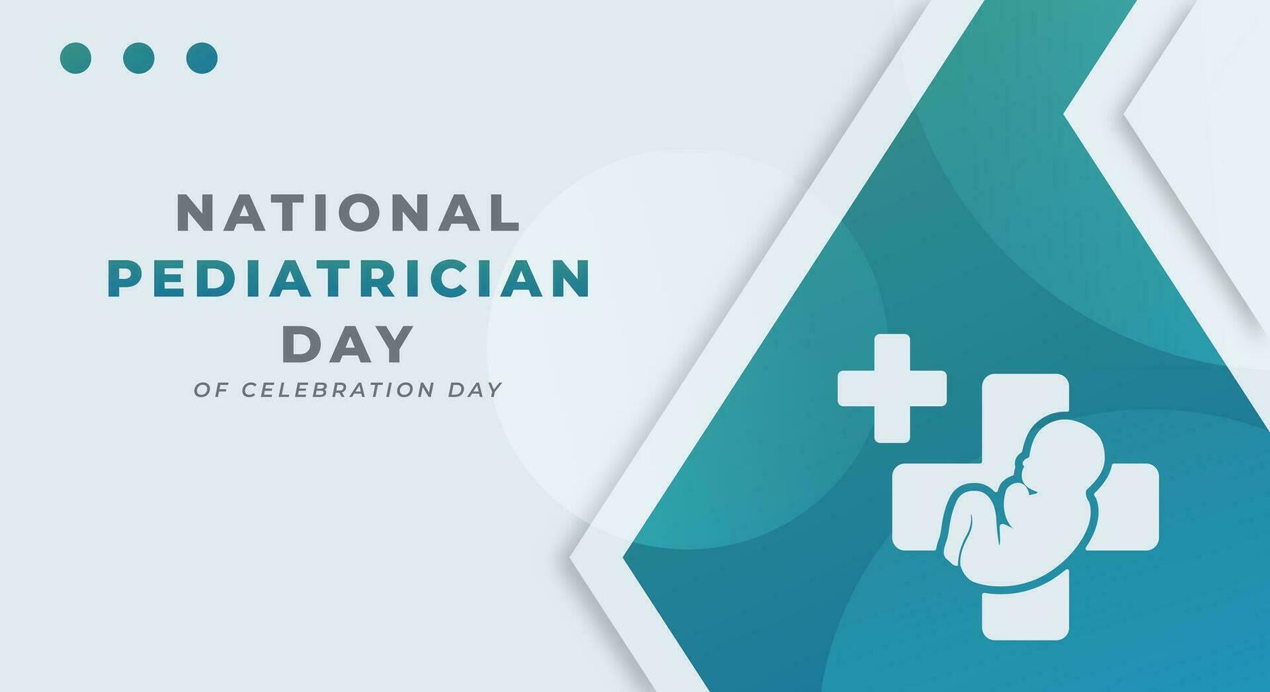 National Pediatrician Day Celebration Vector Design Illustration for Background, Poster, Banner, Advertising, Greeting Card