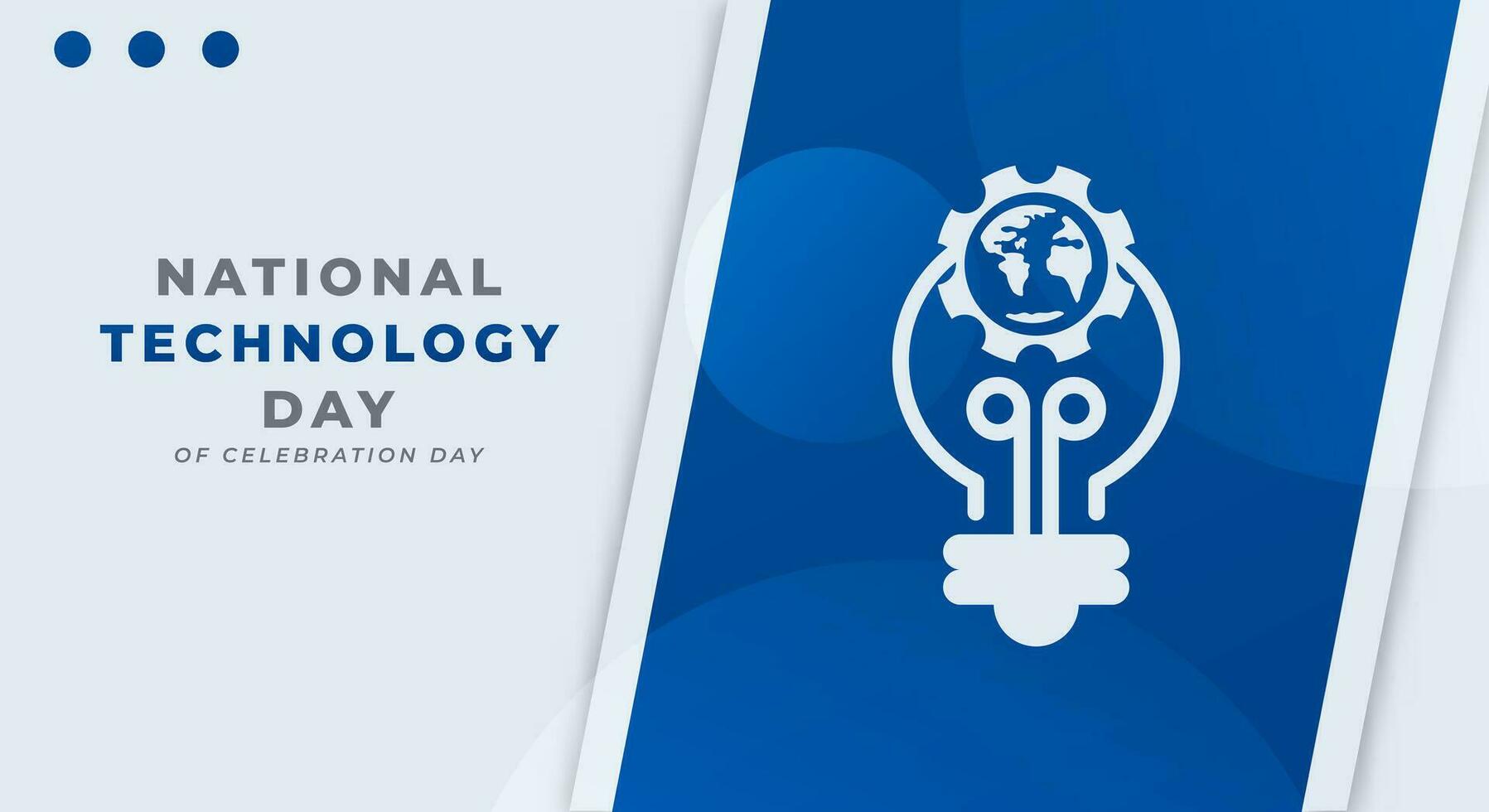 National Technology Day Celebration Vector Design Illustration for Background, Poster, Banner, Advertising, Greeting Card