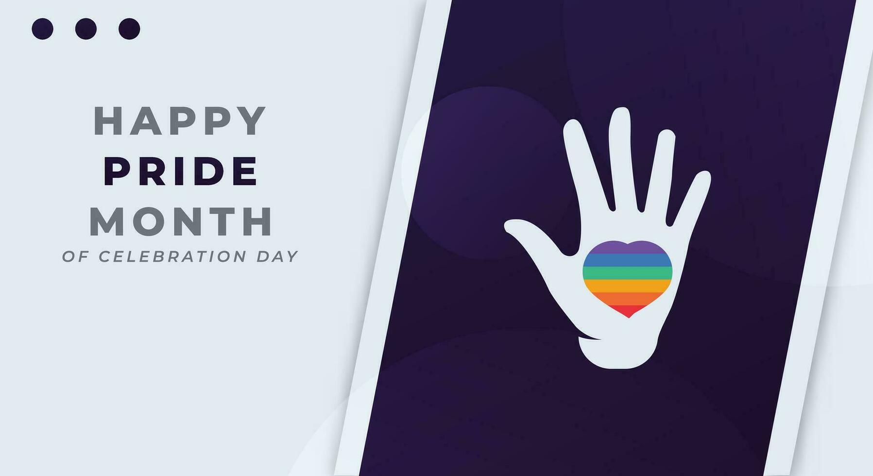 Happy Pride Month LGBT Celebration Vector Design Illustration for Background, Poster, Banner, Advertising, Greeting Card