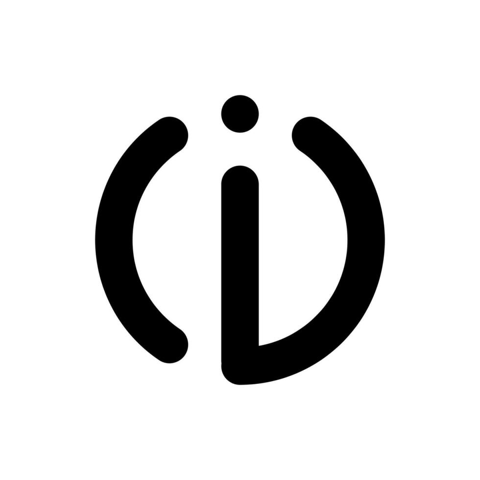 letra C y yo logo diseño para negocio vector