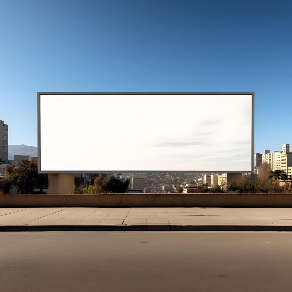 Billboard HD Photo Mockup Photo AI Generative