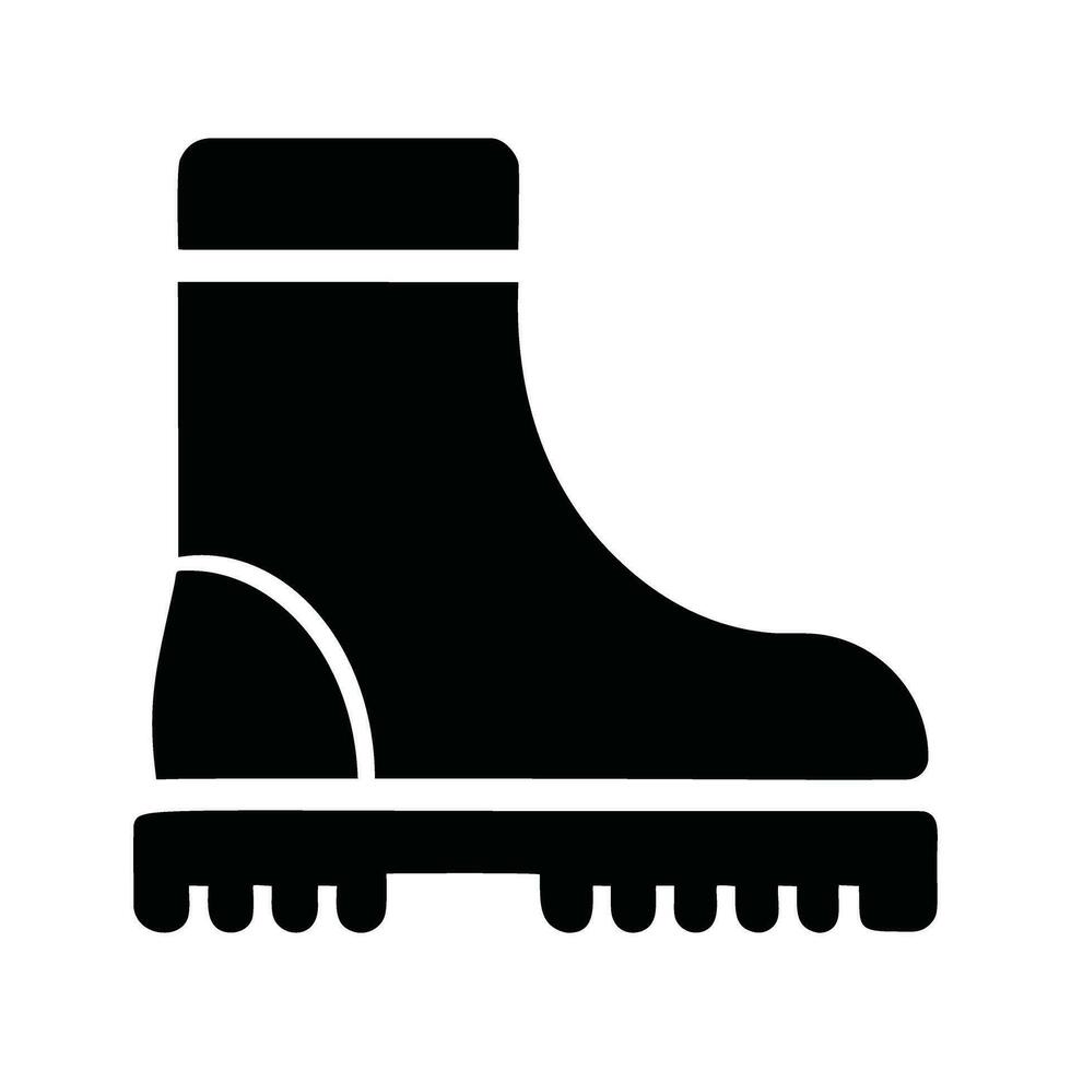 Rubber Boots Icon vector