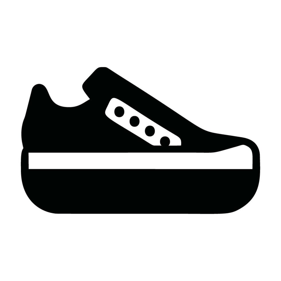 conversar Zapatos icono vector