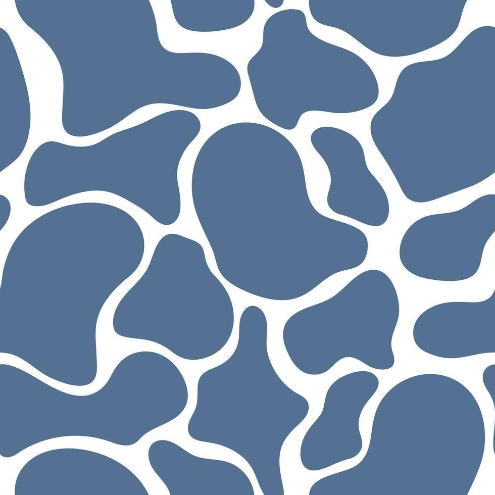 Seamless pattern of rippled water texture. Concept of sea and ocean life. Modern print for fabric, textiles, wrapping paper. vector