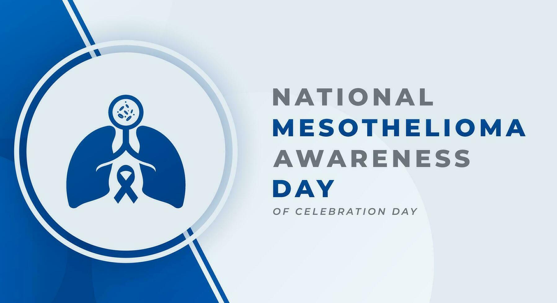 National Mesothelioma Awareness Day Celebration Vector Design Illustration for Background, Poster, Banner, Advertising, Greeting Card