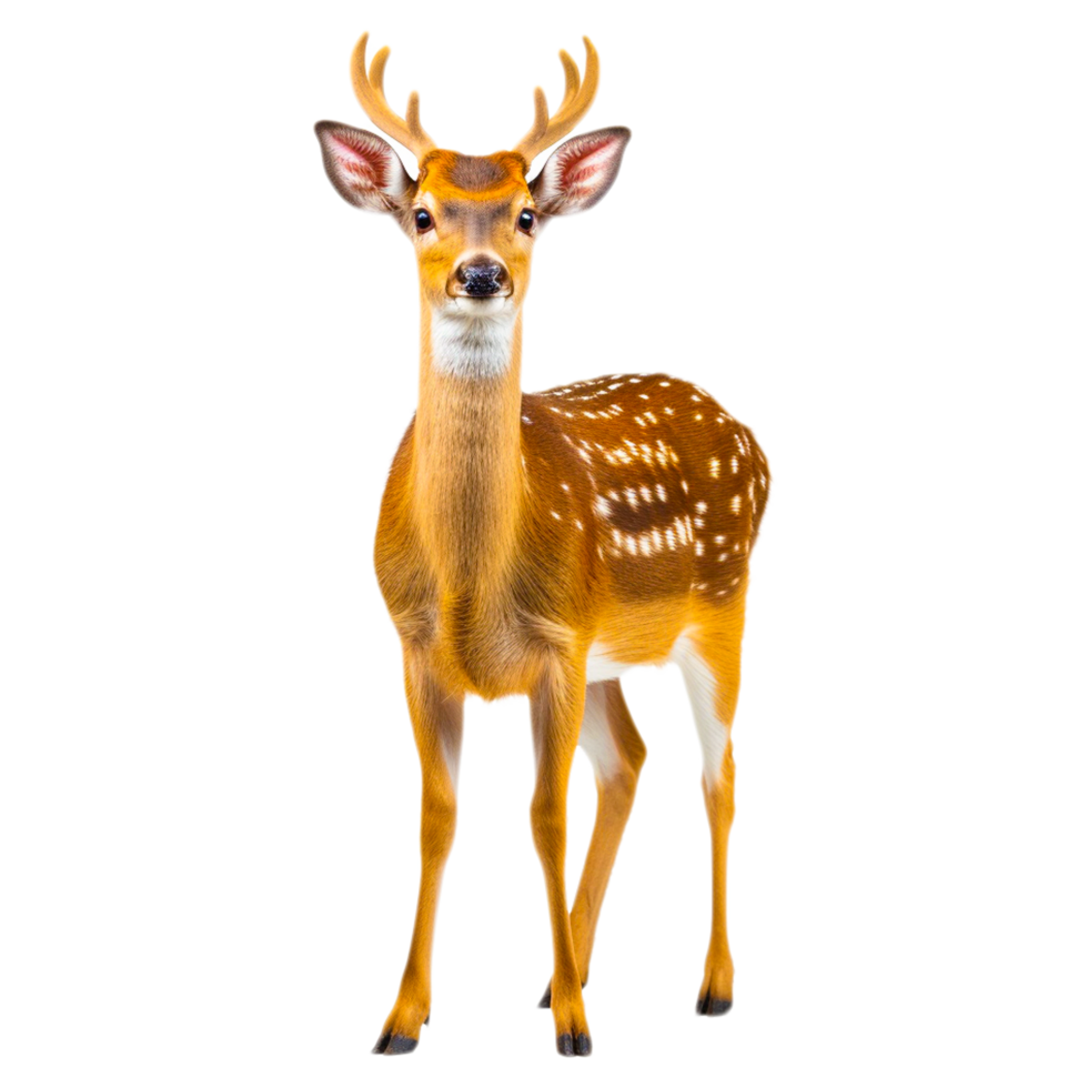 Reindeer Cartoon Generative Ai png