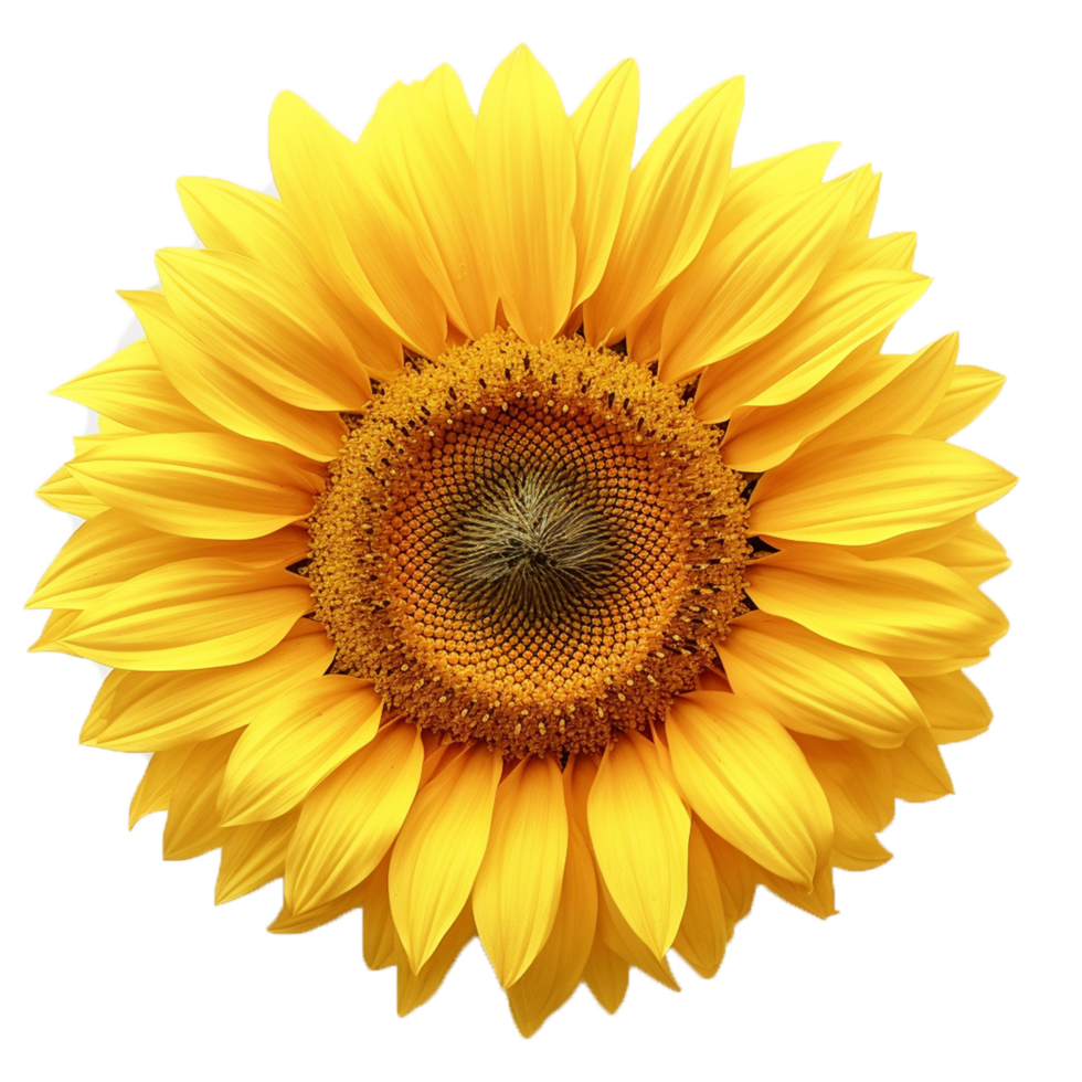 allmänning Sol blomma generativ ai png
