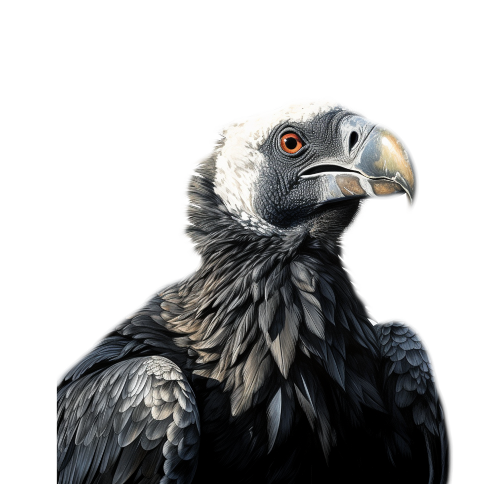 Condor Bald Eagle Generative Ai png