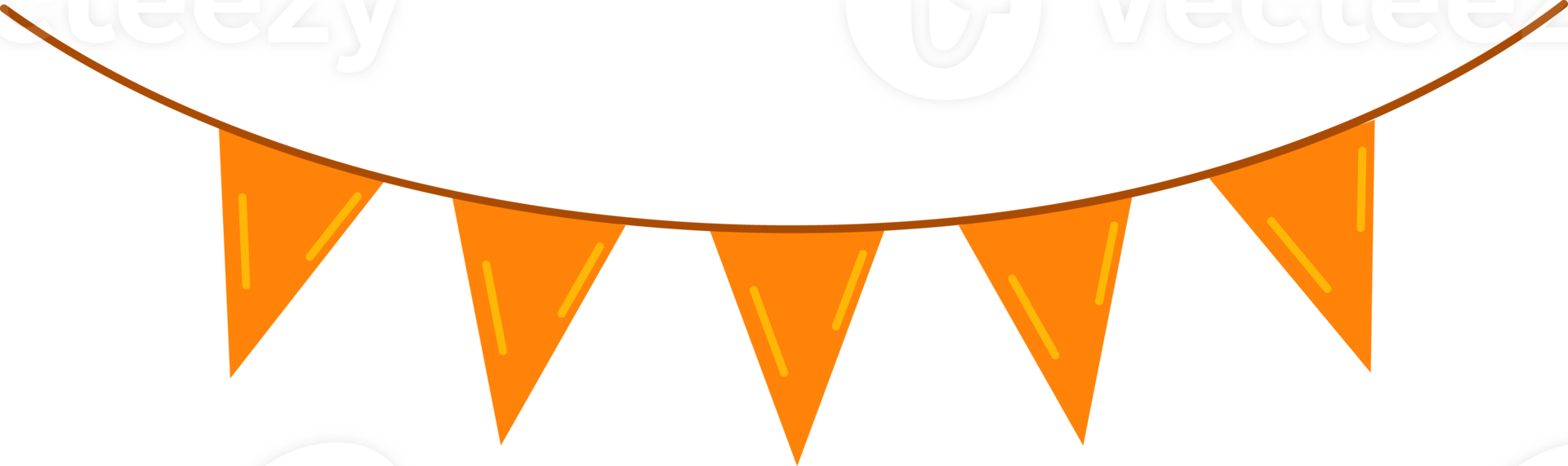 Triangular Holiday Flags png