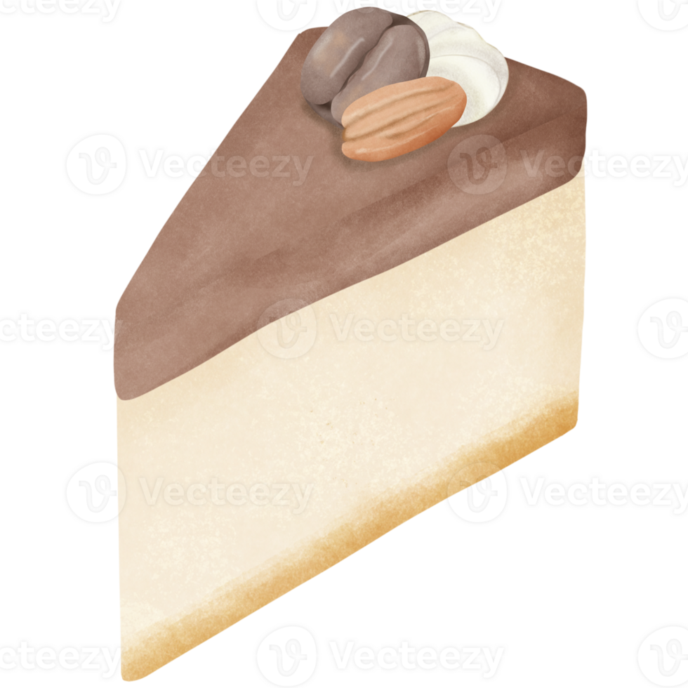 delicious simple cake with topping png