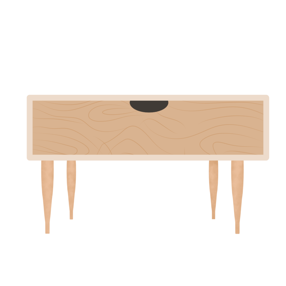 Wooden work table png