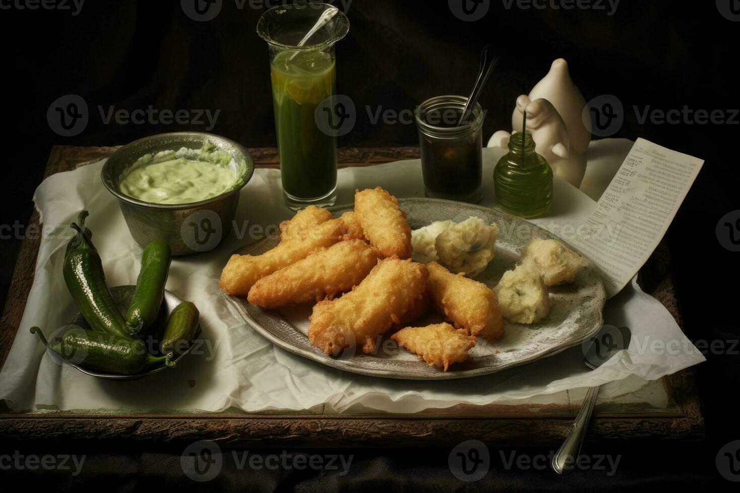 A Tasty Platter of Fried Foods photo