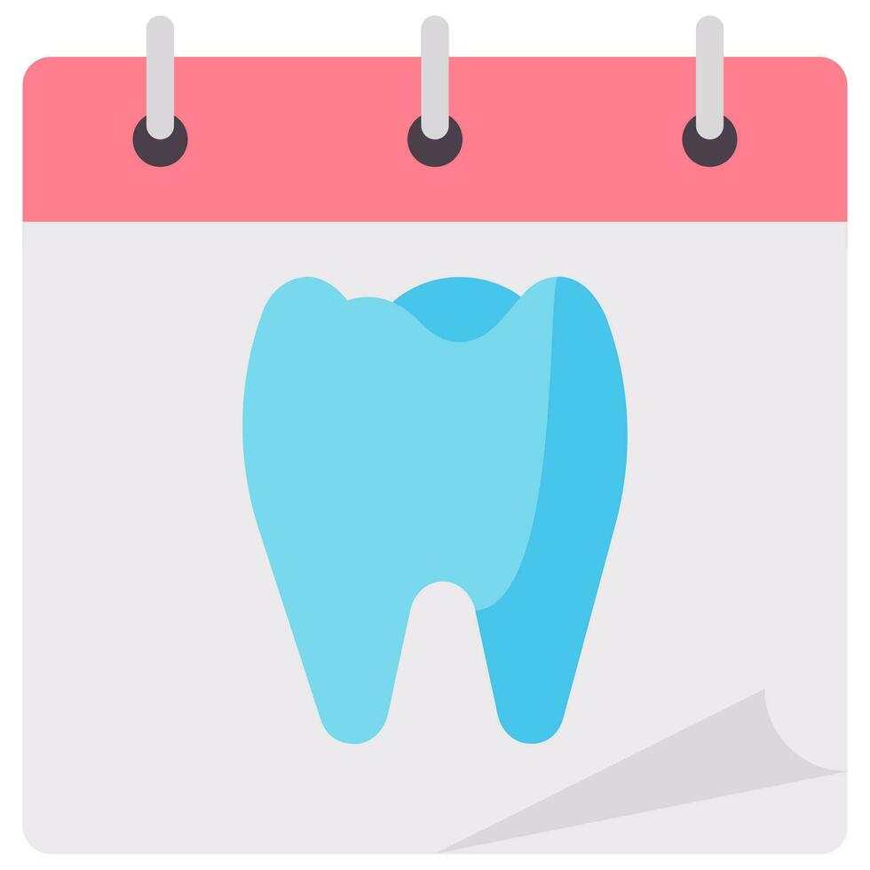 dentist appointment vector flat icon