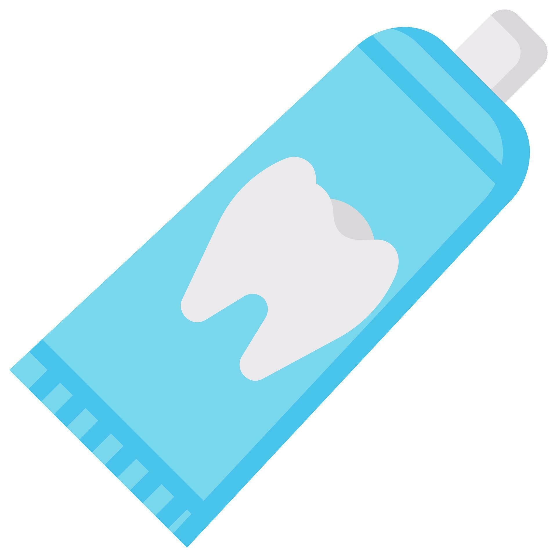 toothpaste vector flat icon 26516345 Vector Art at Vecteezy
